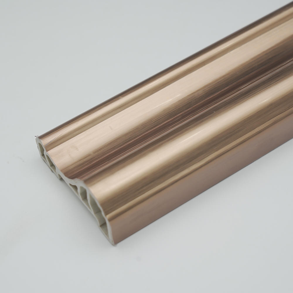 Metallic Color PVC Film for Decoration Skirting Mouding Panel