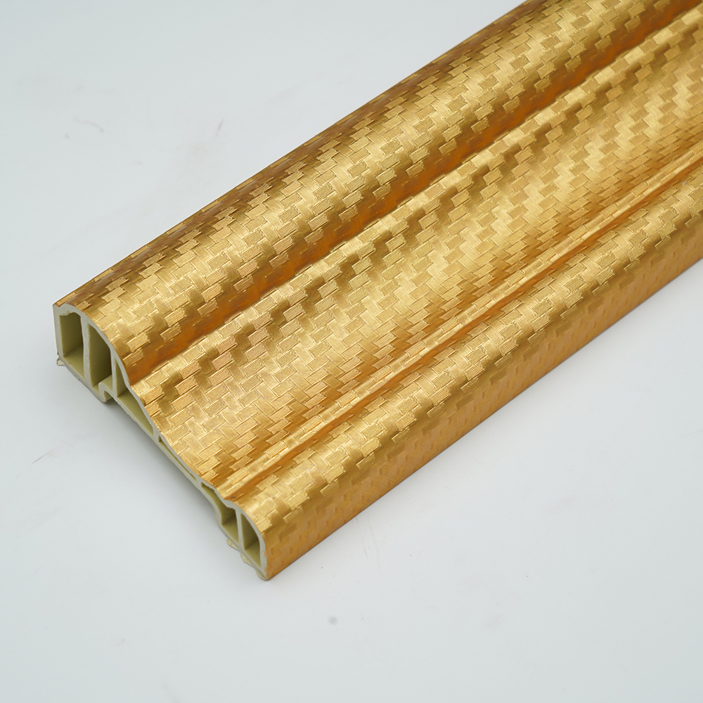  photo frame profile surface pvc film gold colour